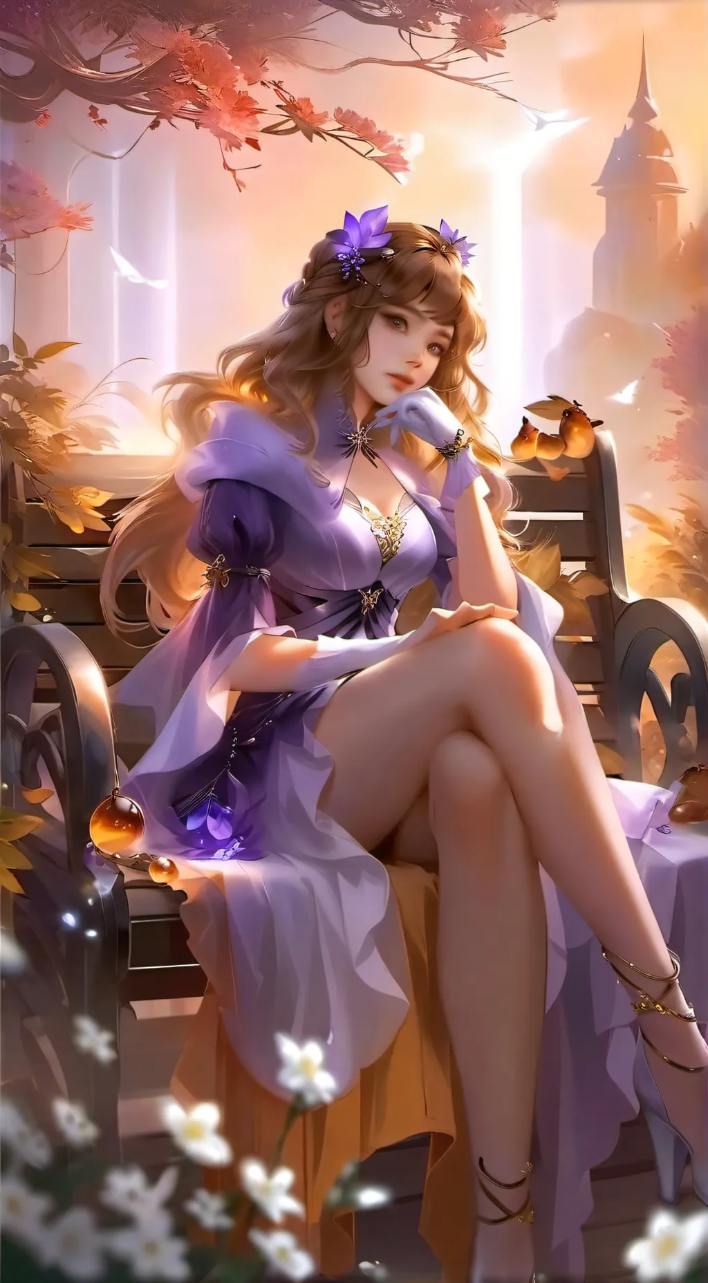 ai character: Lady Guin background