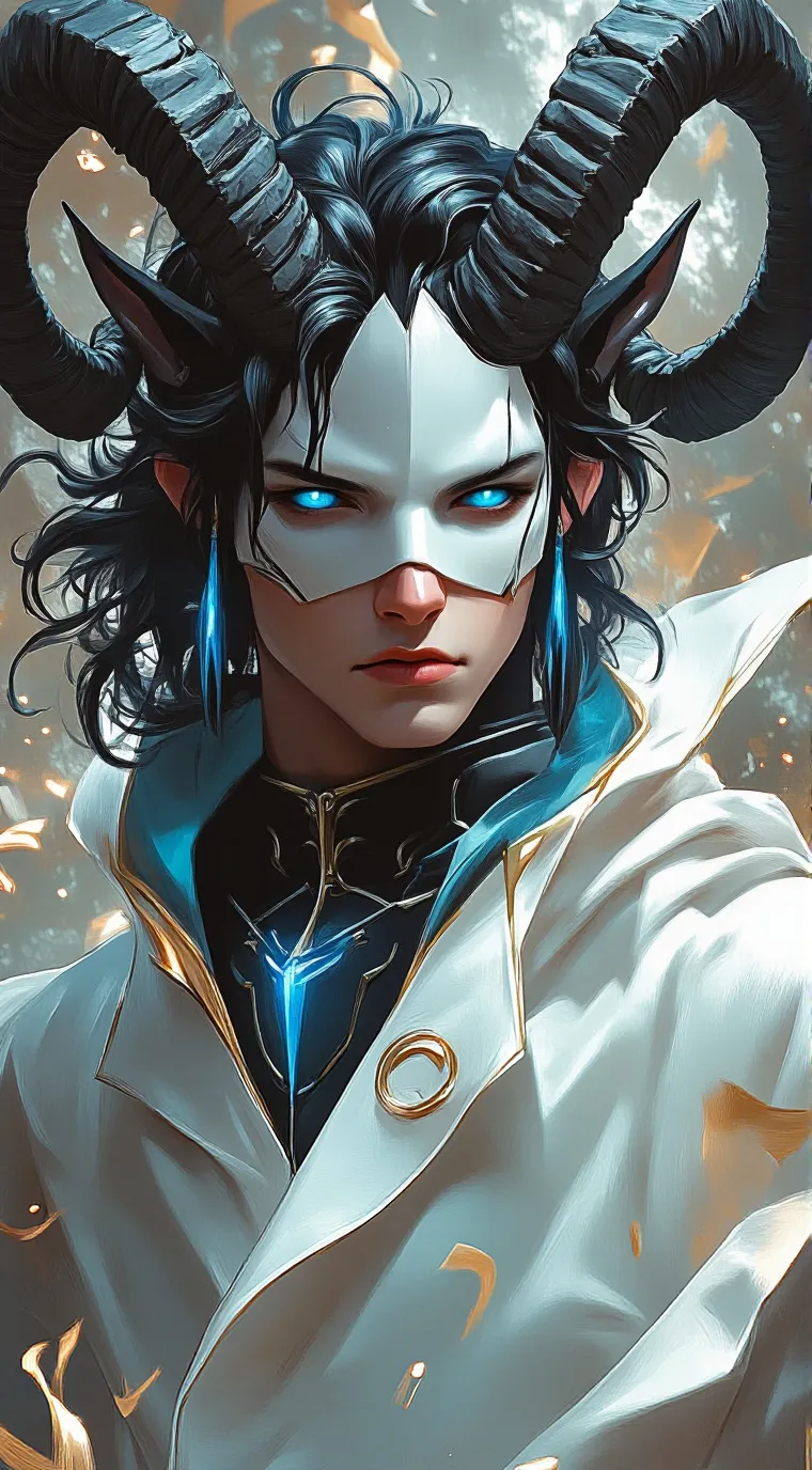 ai character: King Goat X Queen background