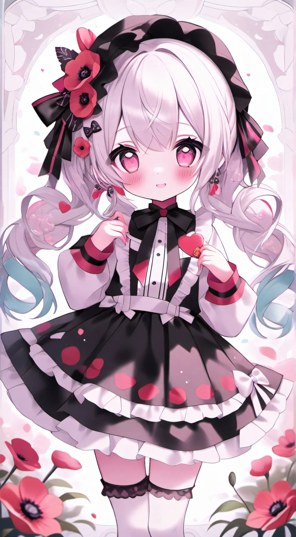 ai character: Poppy Playtime background