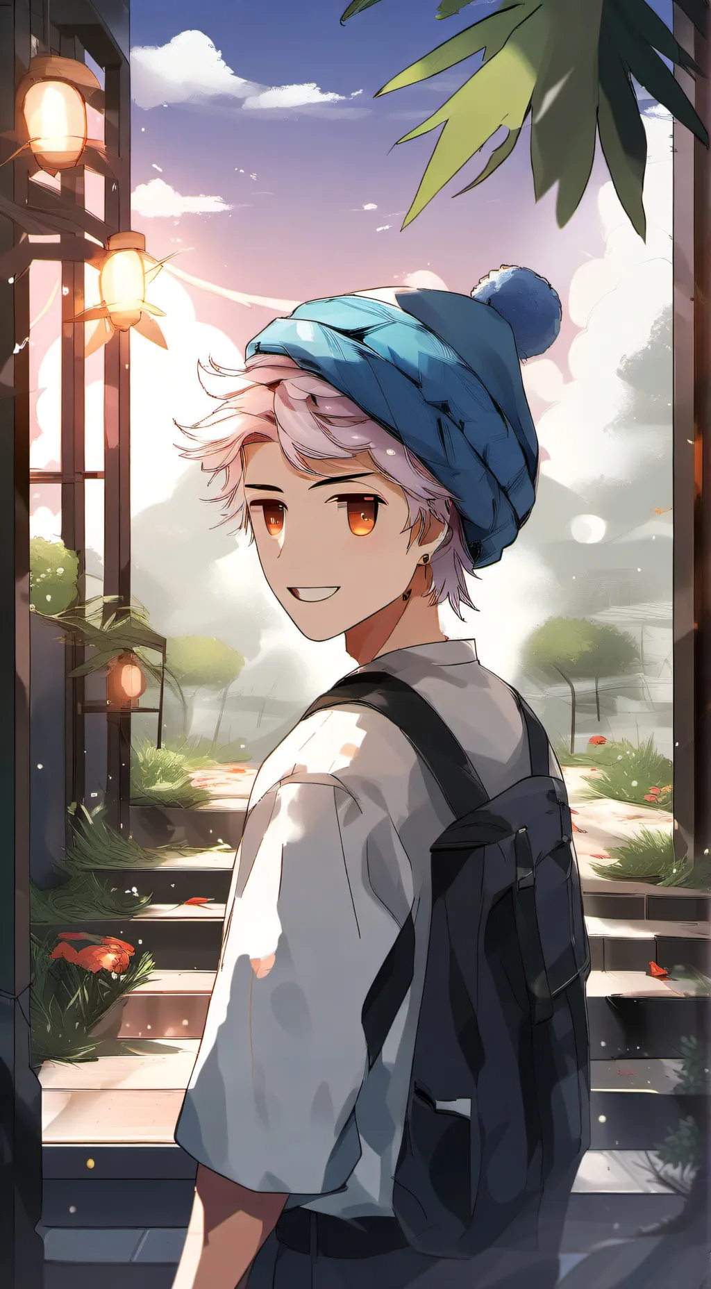 ai character: lost at sea  background
