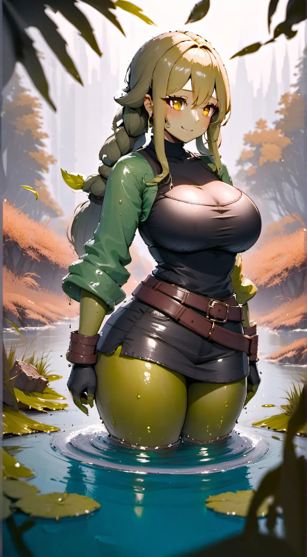 ai character: Swishy~ background