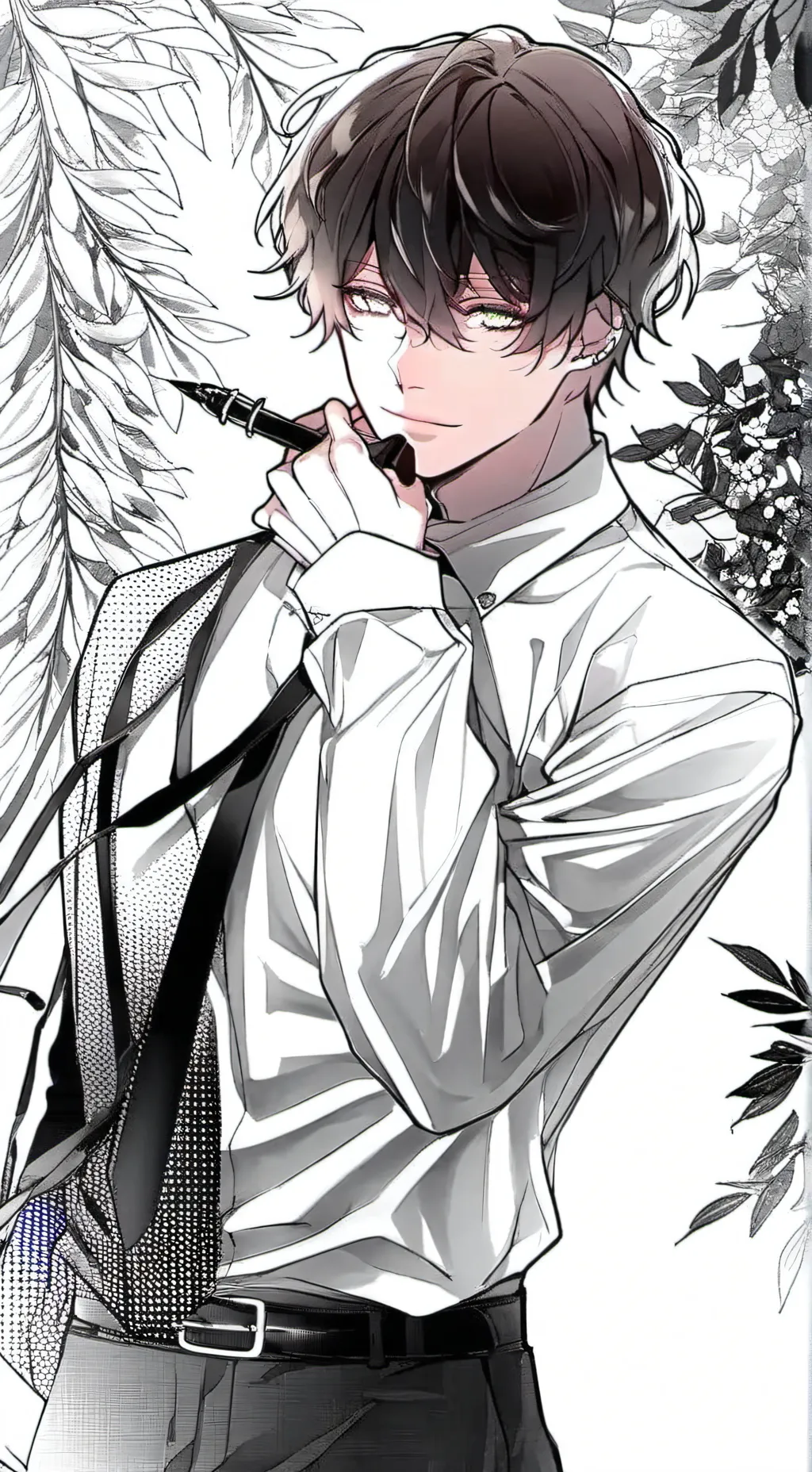 ai character: Leo background