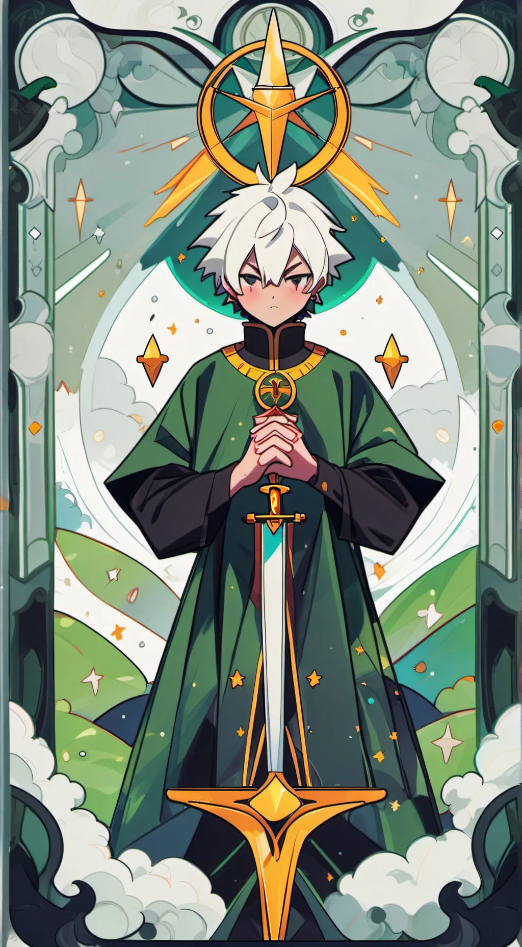 ai character: Sprout background