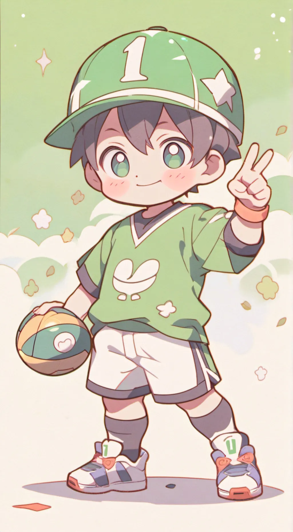 ai character: johnny  background