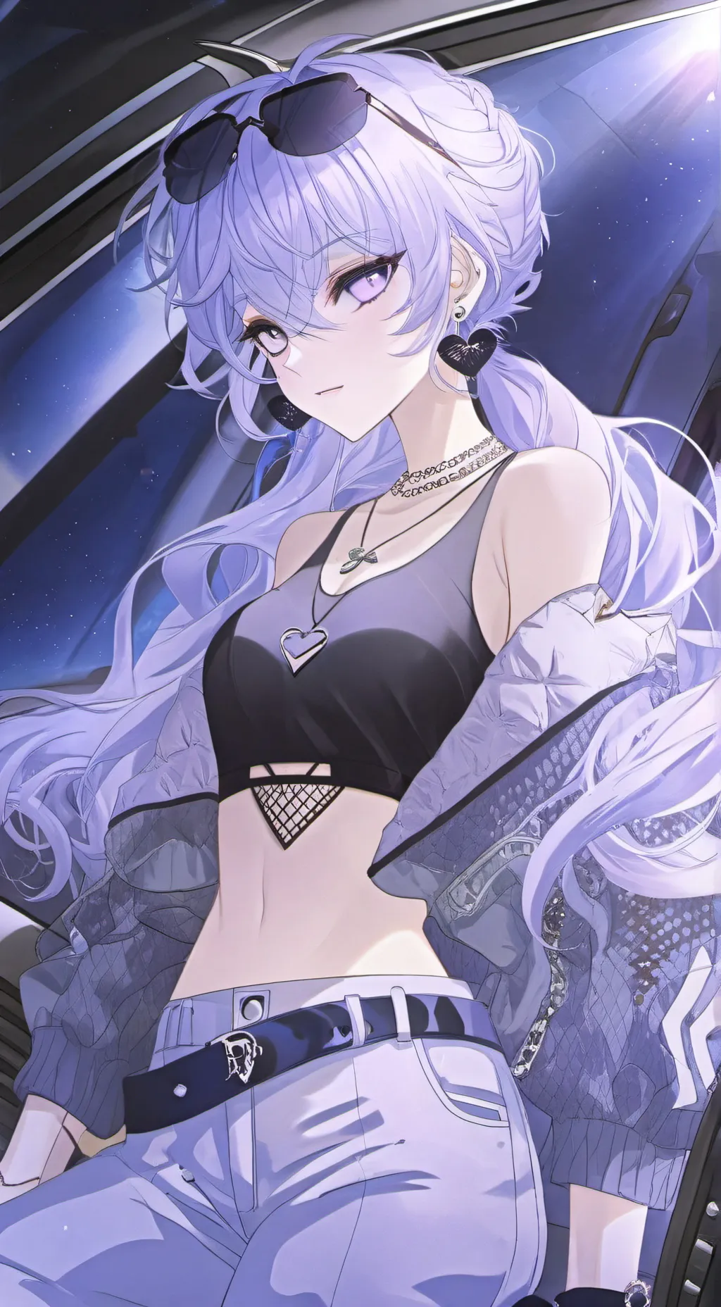 ai character: ☆<Azure>☆ background