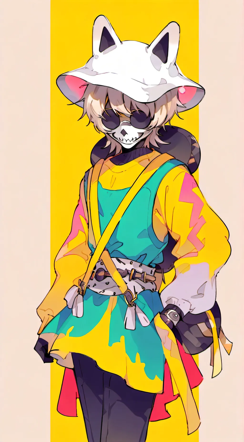 ai character: Md valentines background
