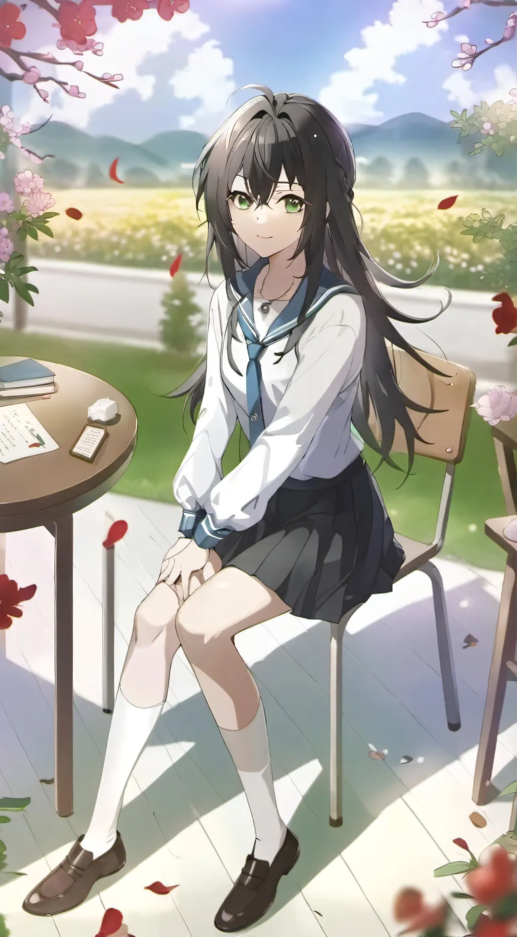 ai character: Ella background