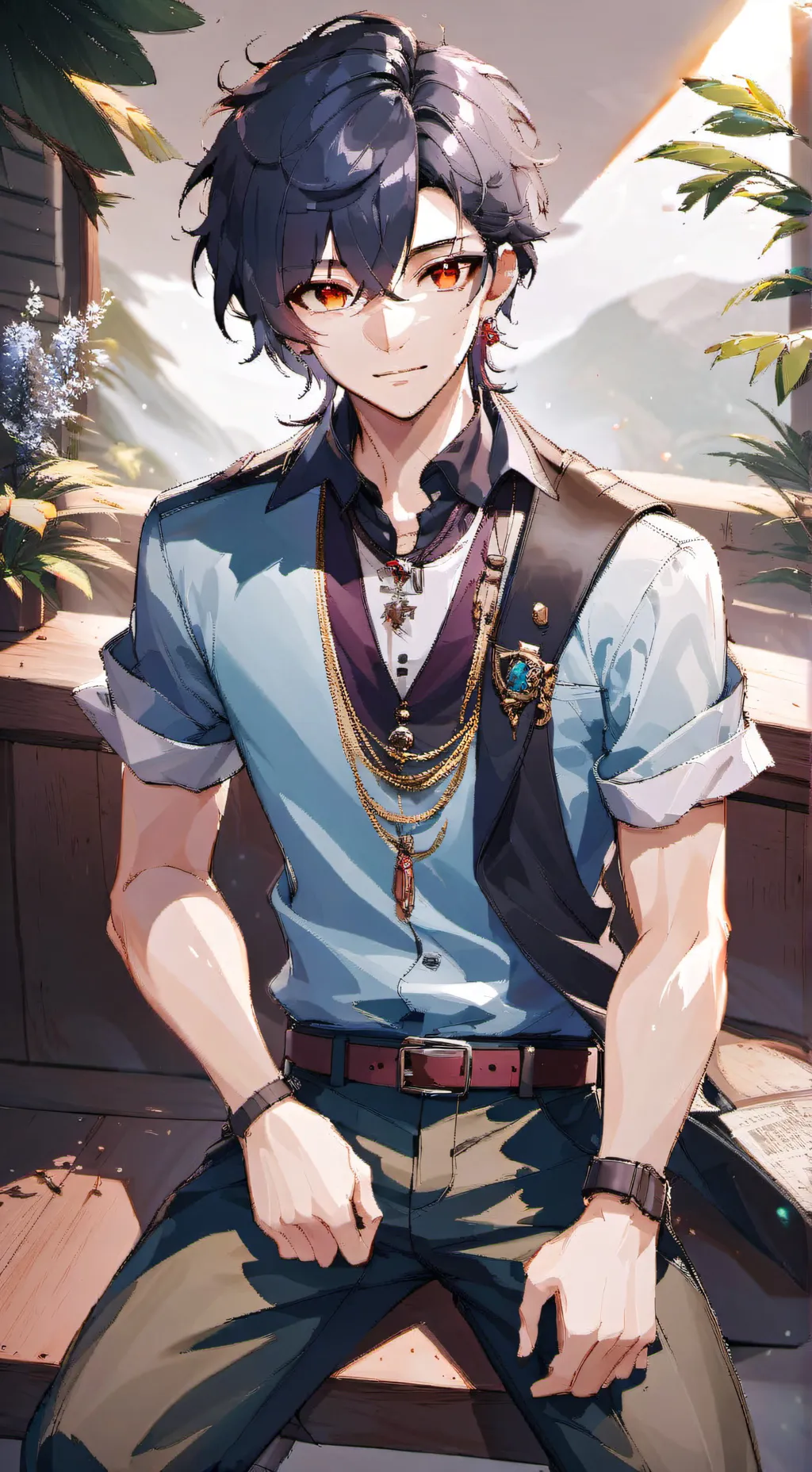 ai character: MARX background