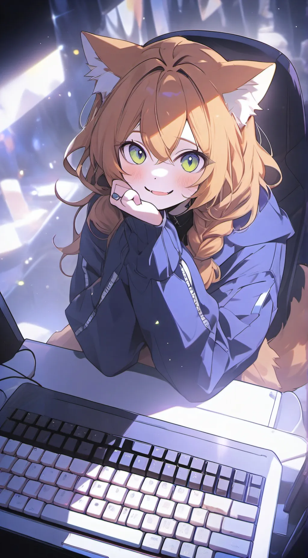 ai character: Clip background