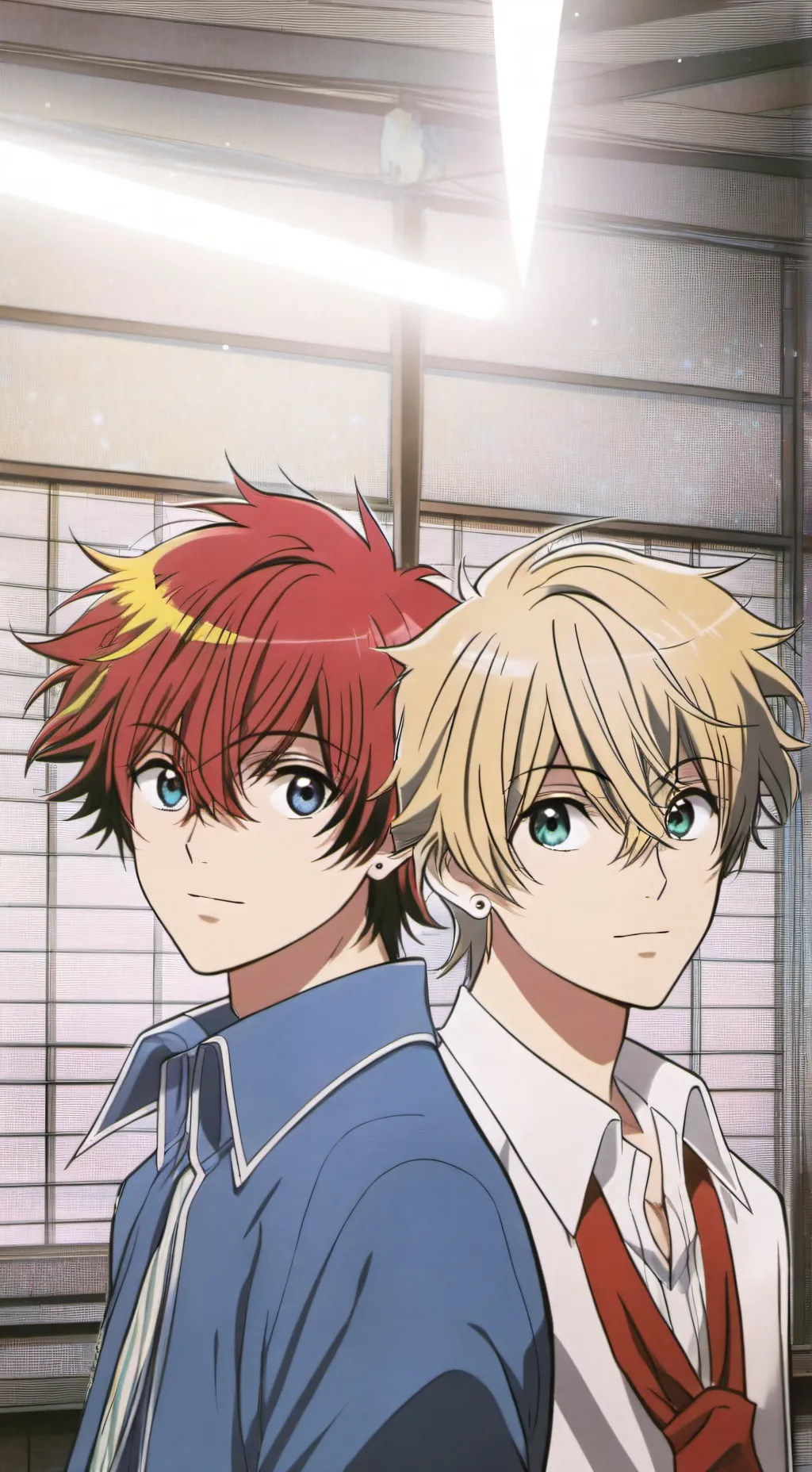 ai character: denkikiri BREAK UP background