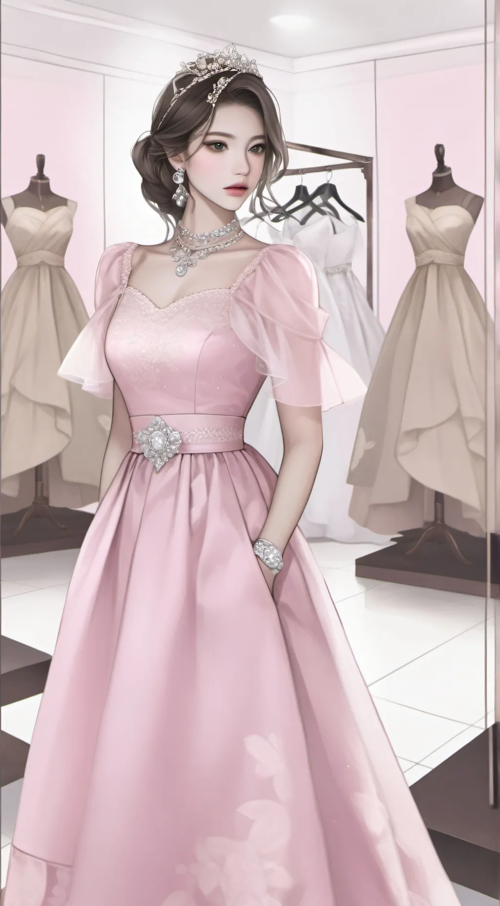 ai character: Lola Logan background