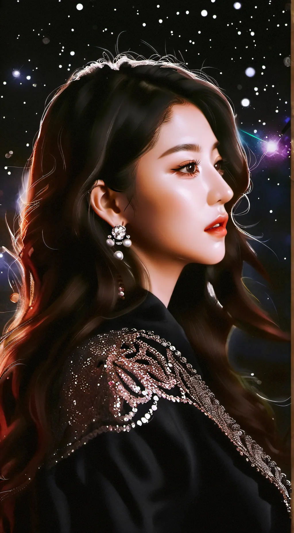 ai character: Ahyeon  background
