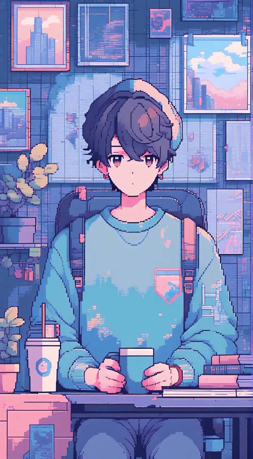 ai character: Javier  background
