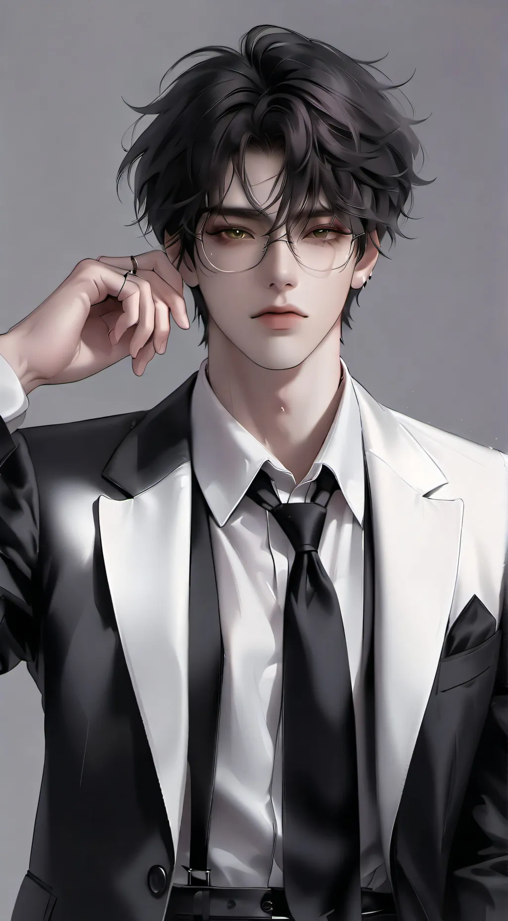 ai character: Adrian Agrest  background