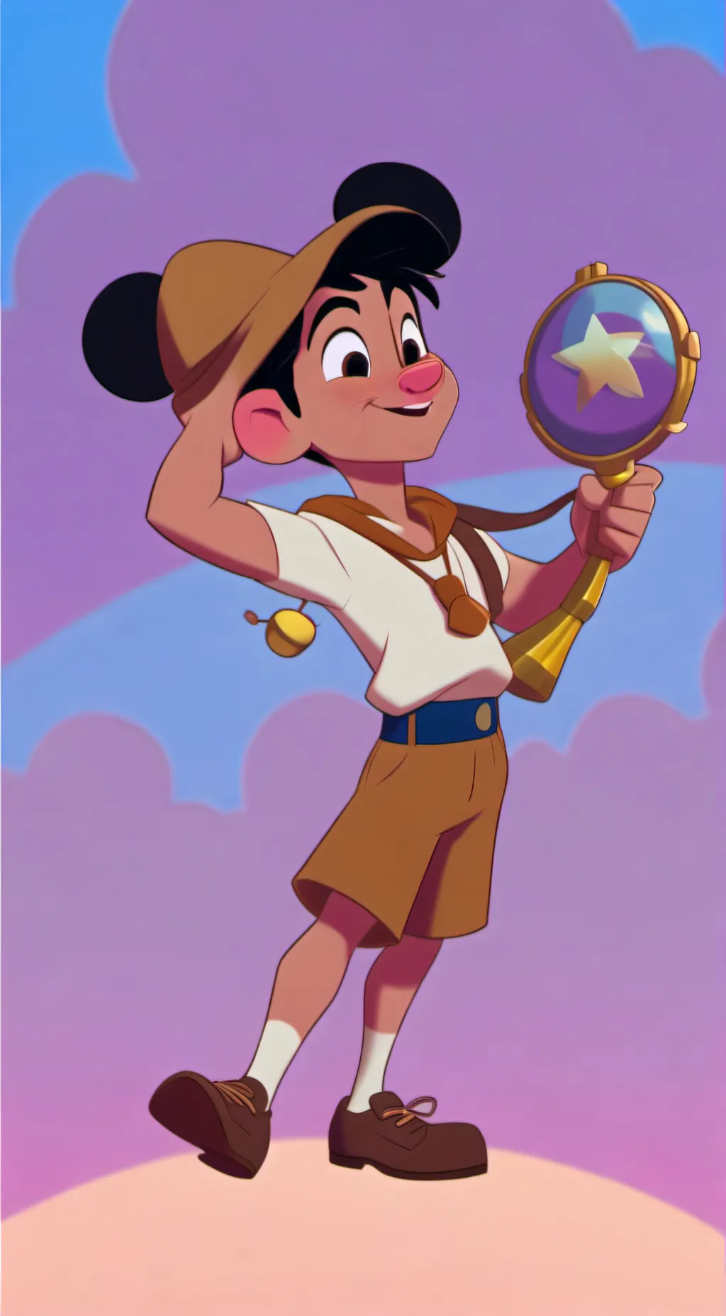 ai character: dandy background