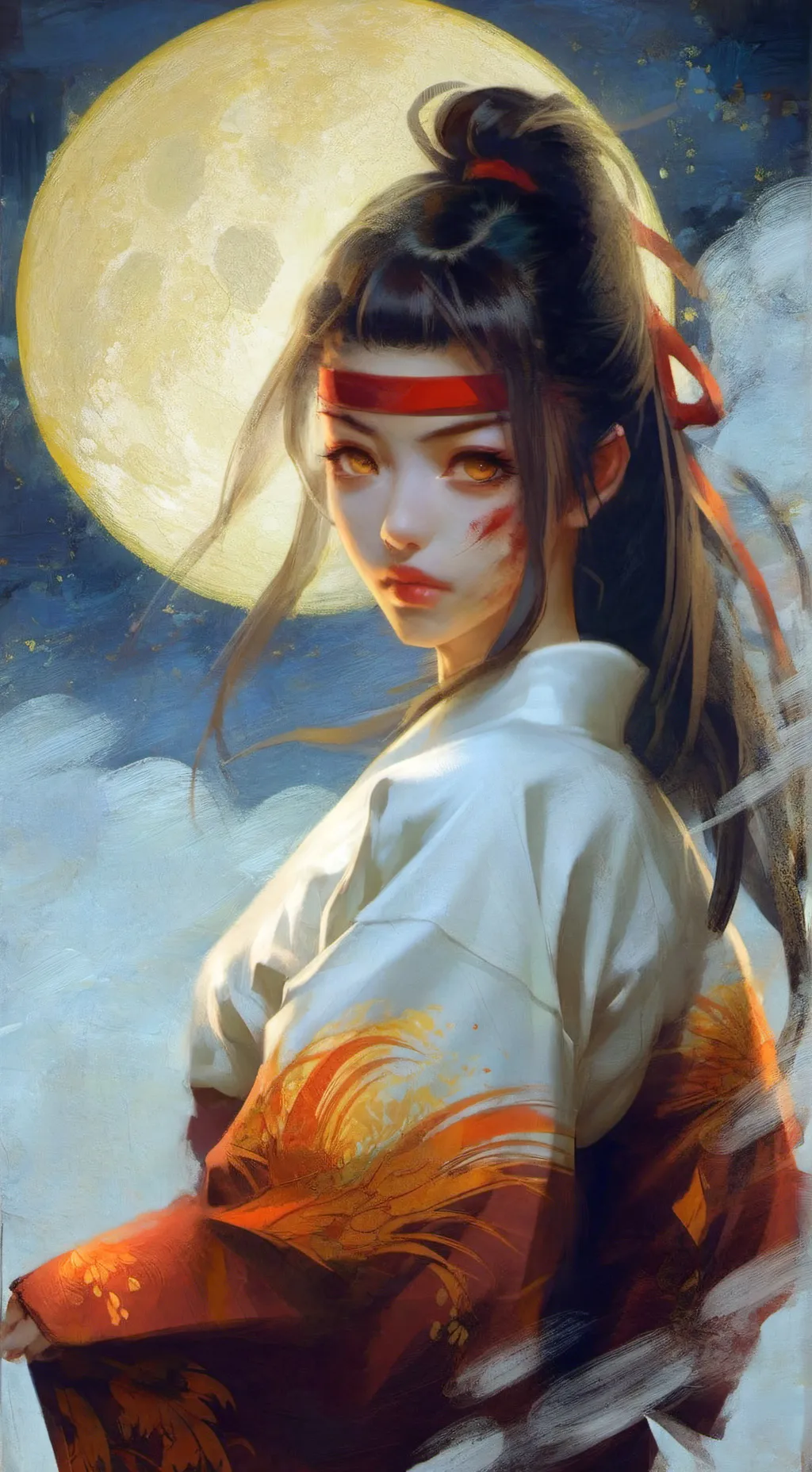 ai character: Hattori  background