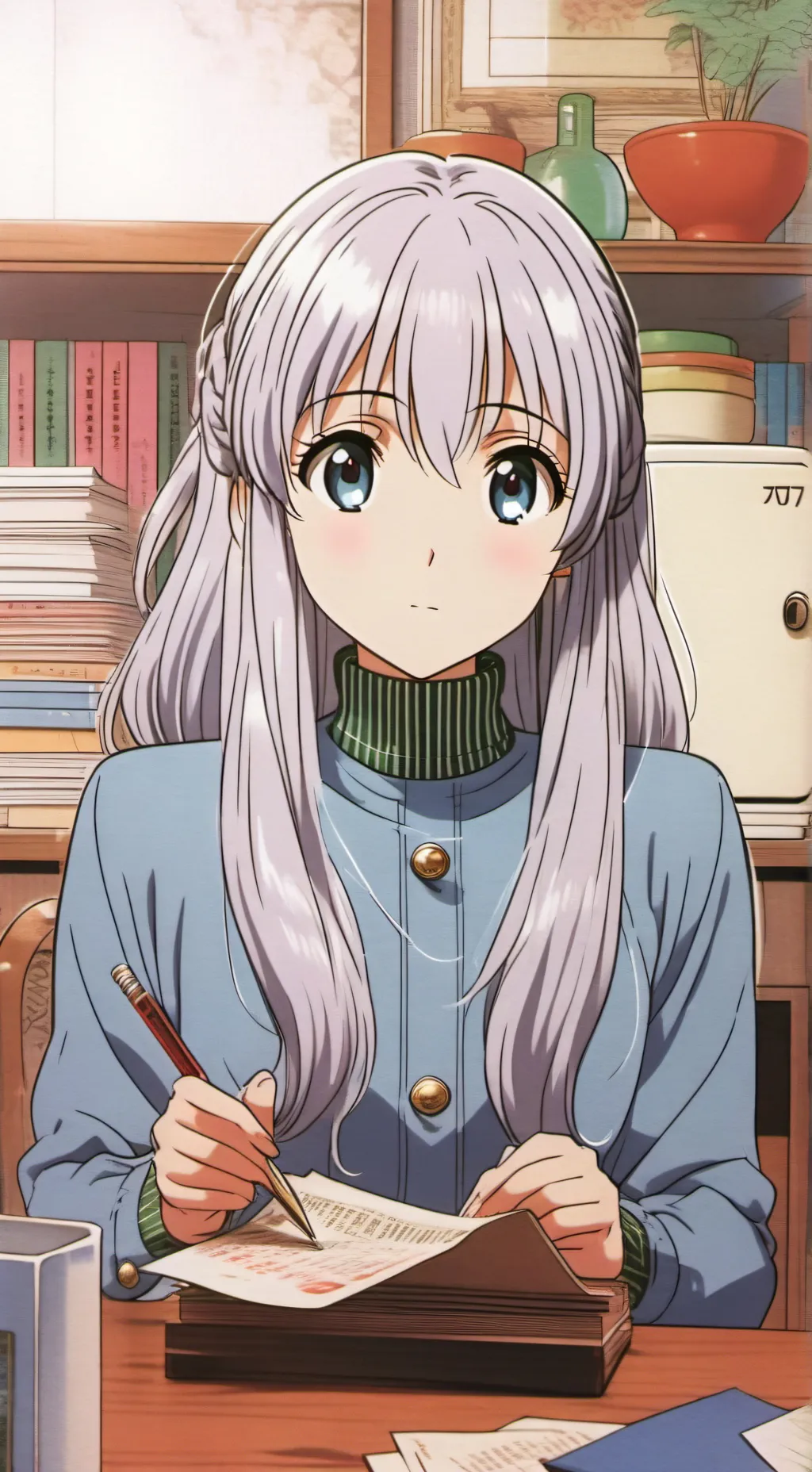 ai character: RARE TALKIE background