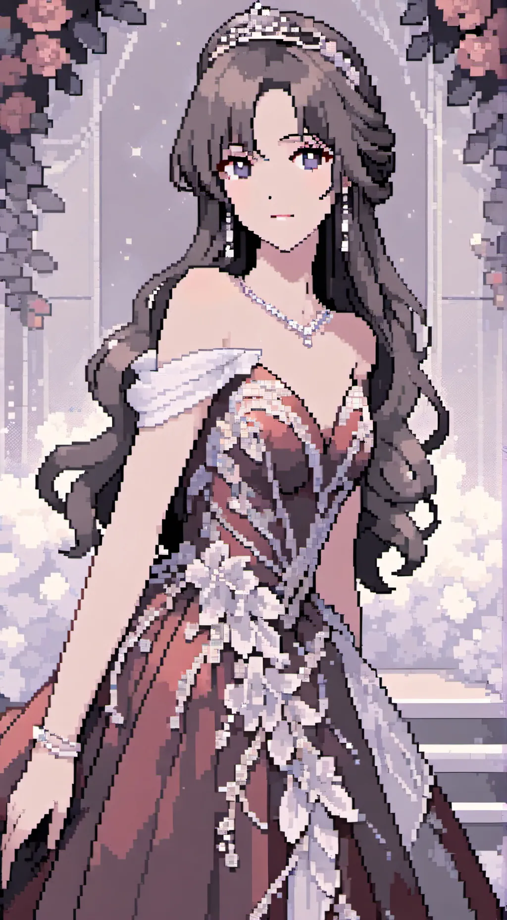 ai character: prom day background