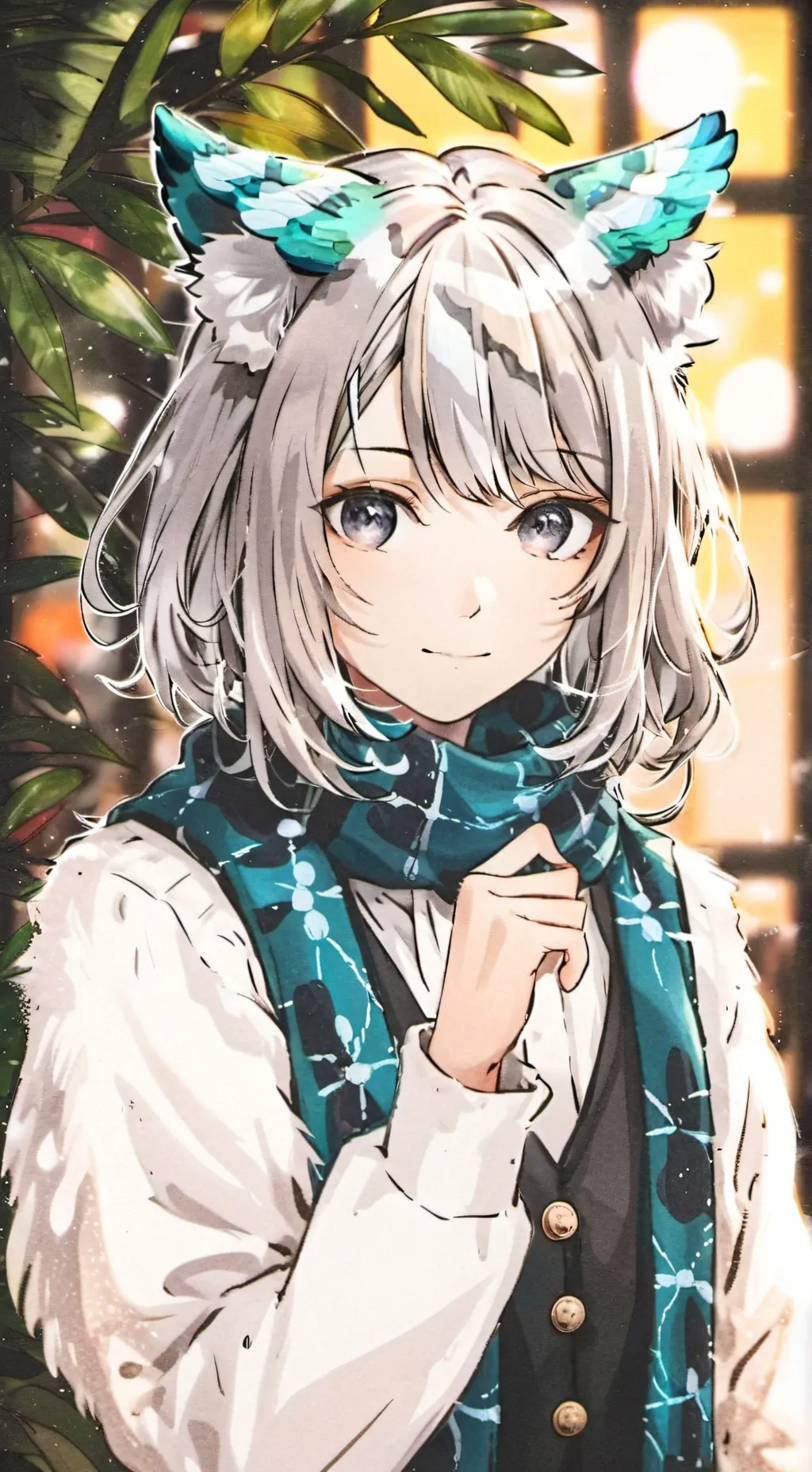 ai character: Chameleon Furry Spirit background