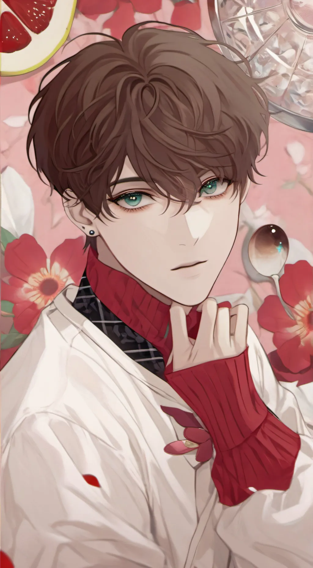 ai character: drake Sebastian  background