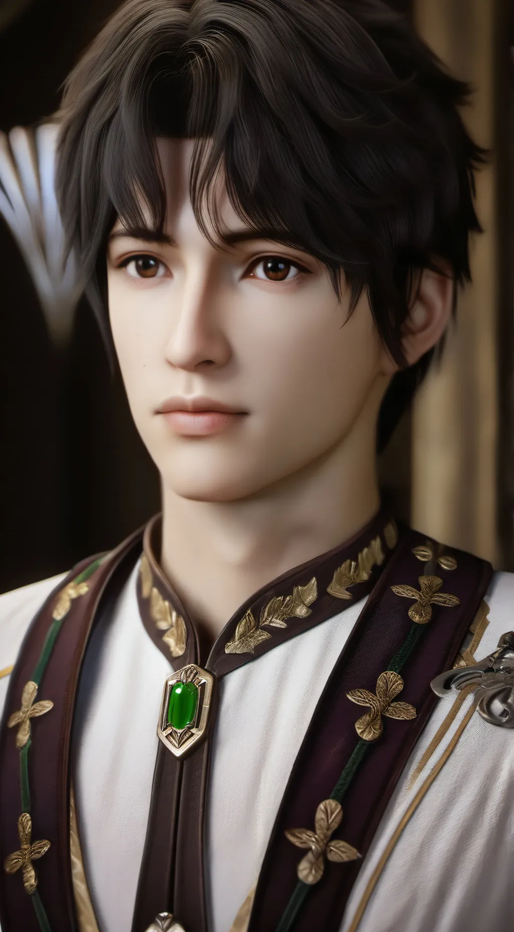 ai character: David the Shepherd background