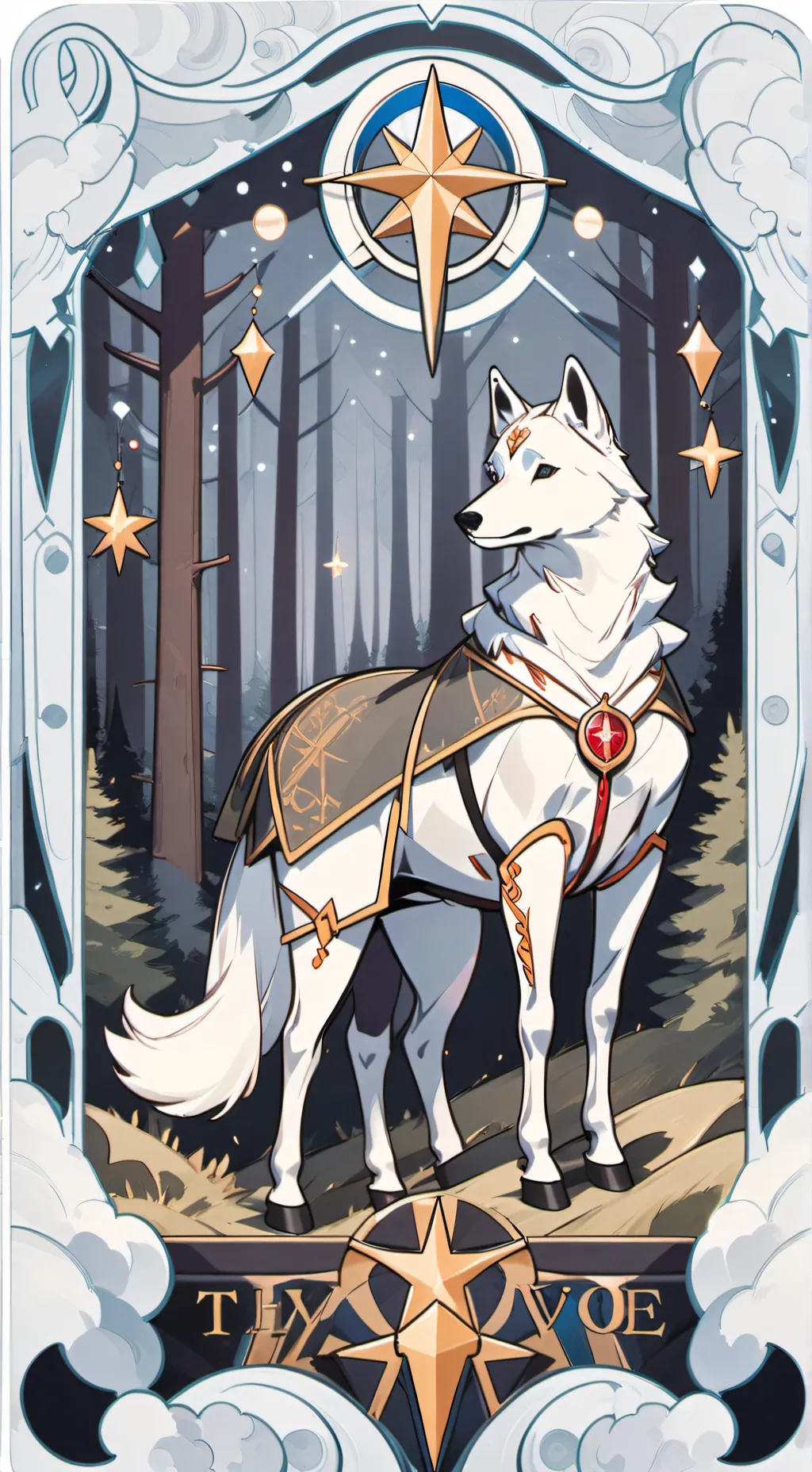 ai character: JJK invierno! background