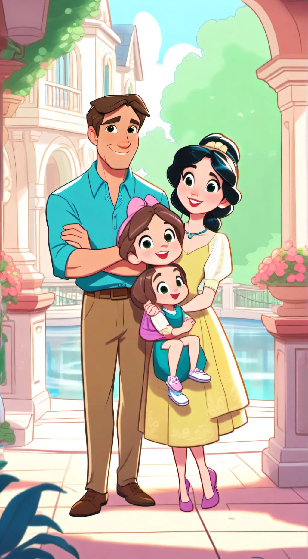 ai character: mean parents background