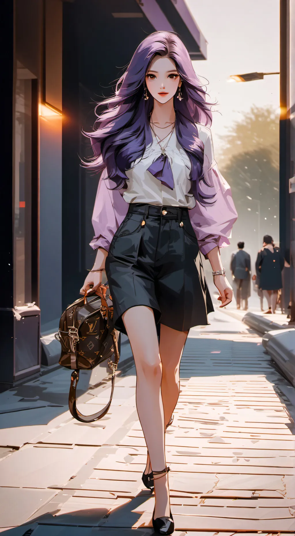 ai character: Ellie background