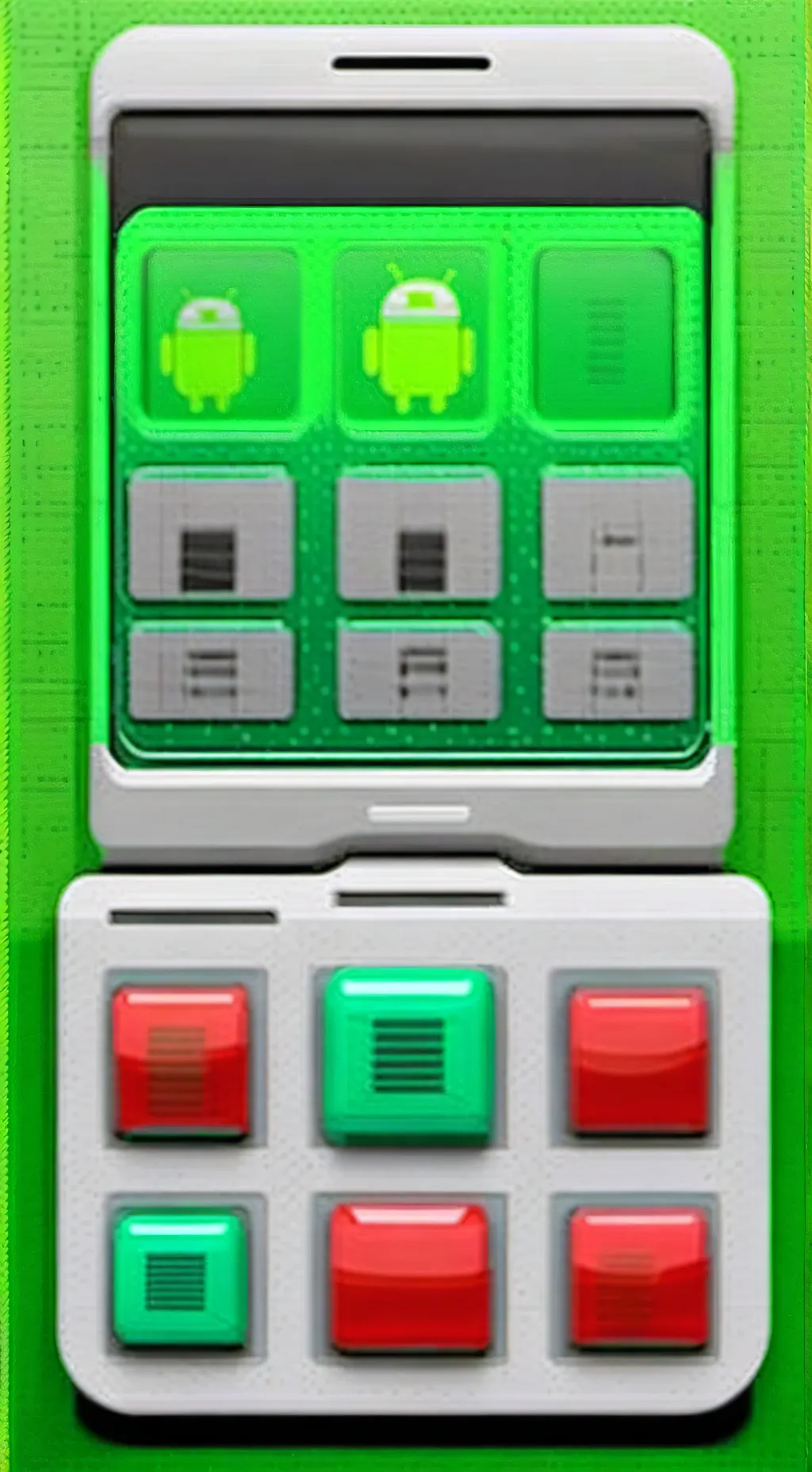 ai character: talking Droid background
