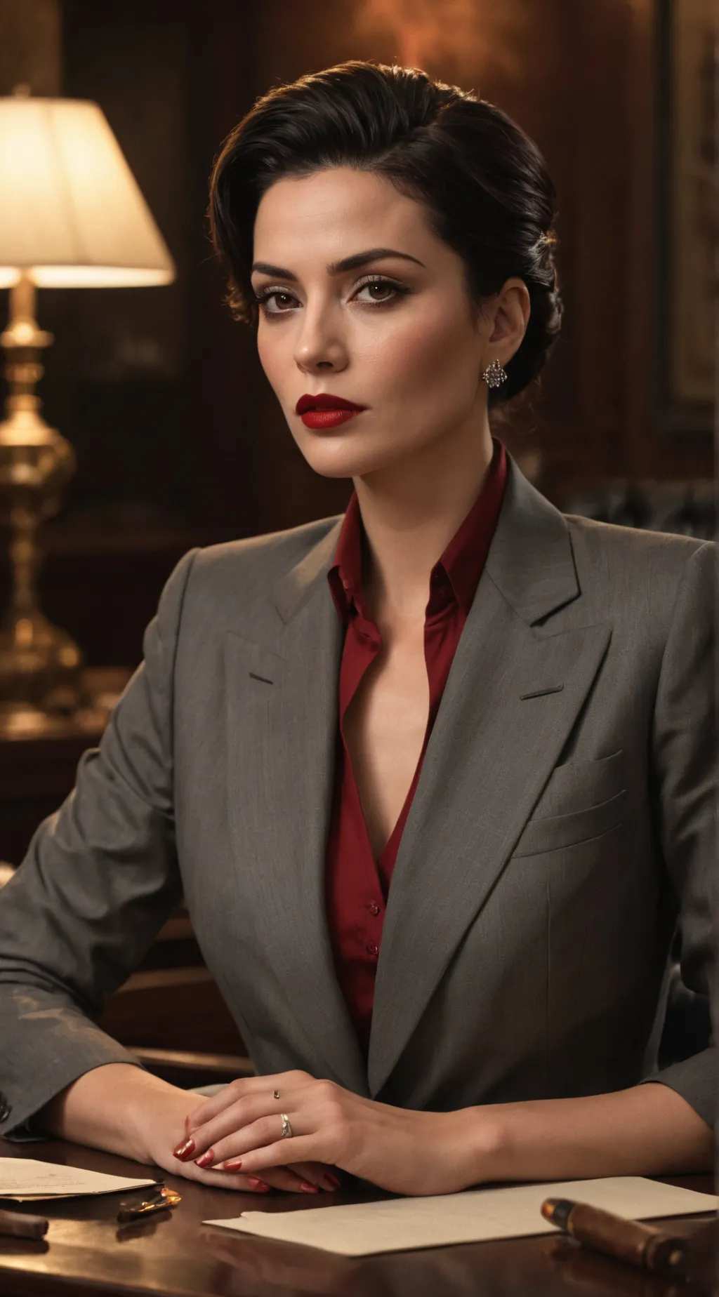 ai character: Mafiosa background