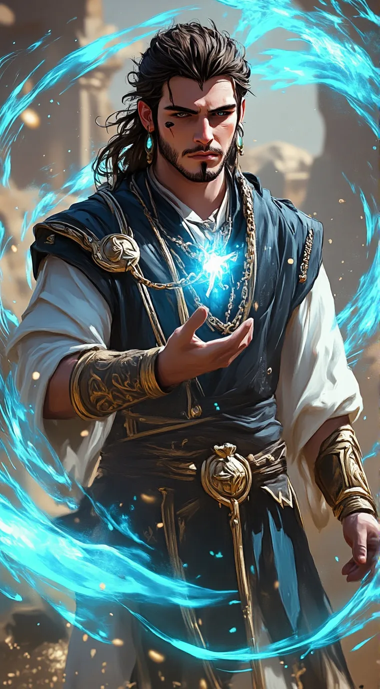 ai character: Matthias  ￼Dirth background