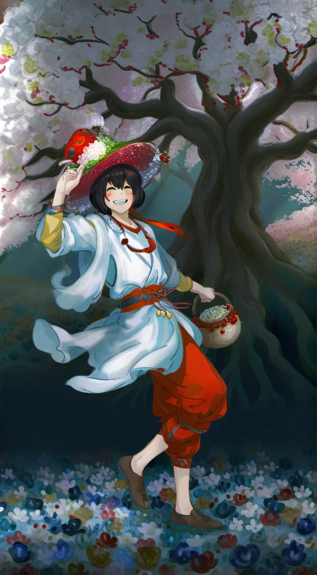ai character: SPRUNKI background