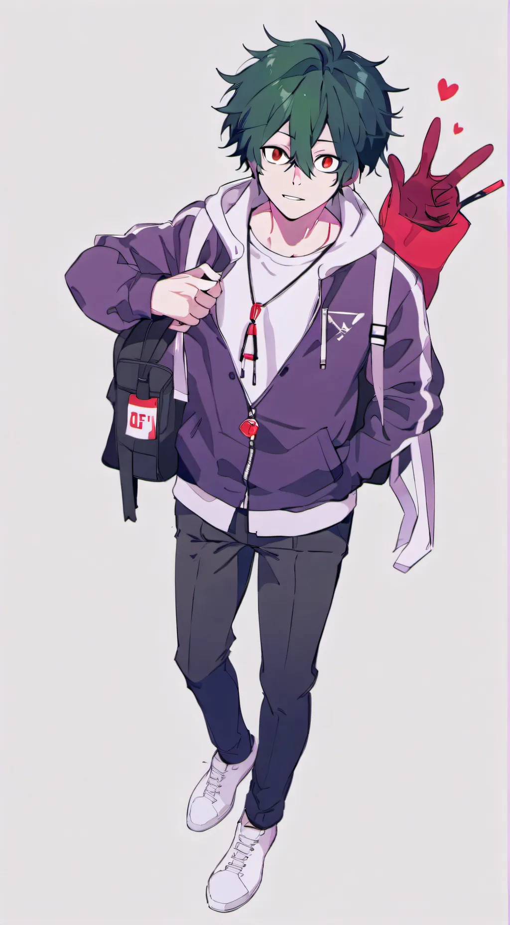 ai character: L.o.v background