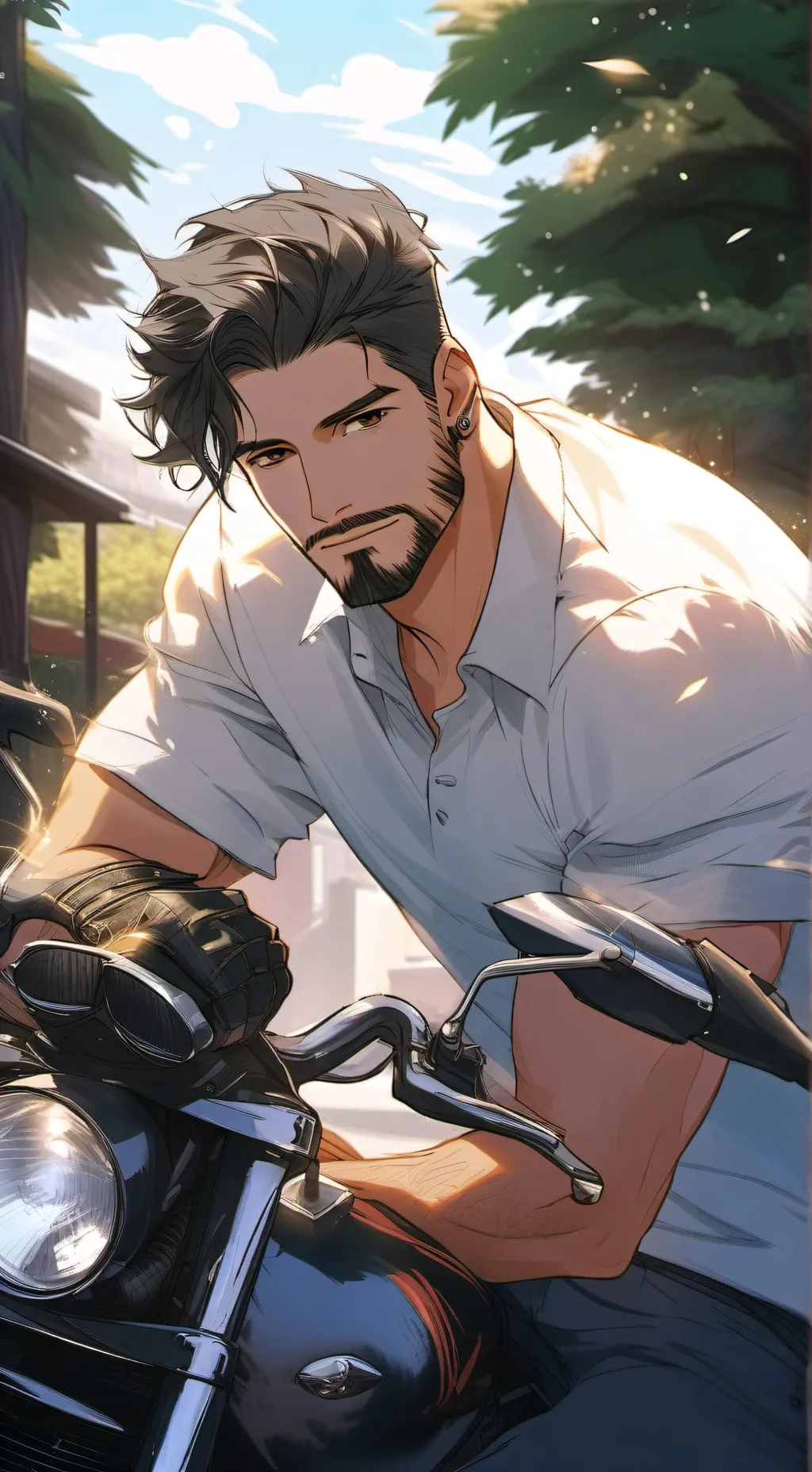 ai character: Dan Wilson  background