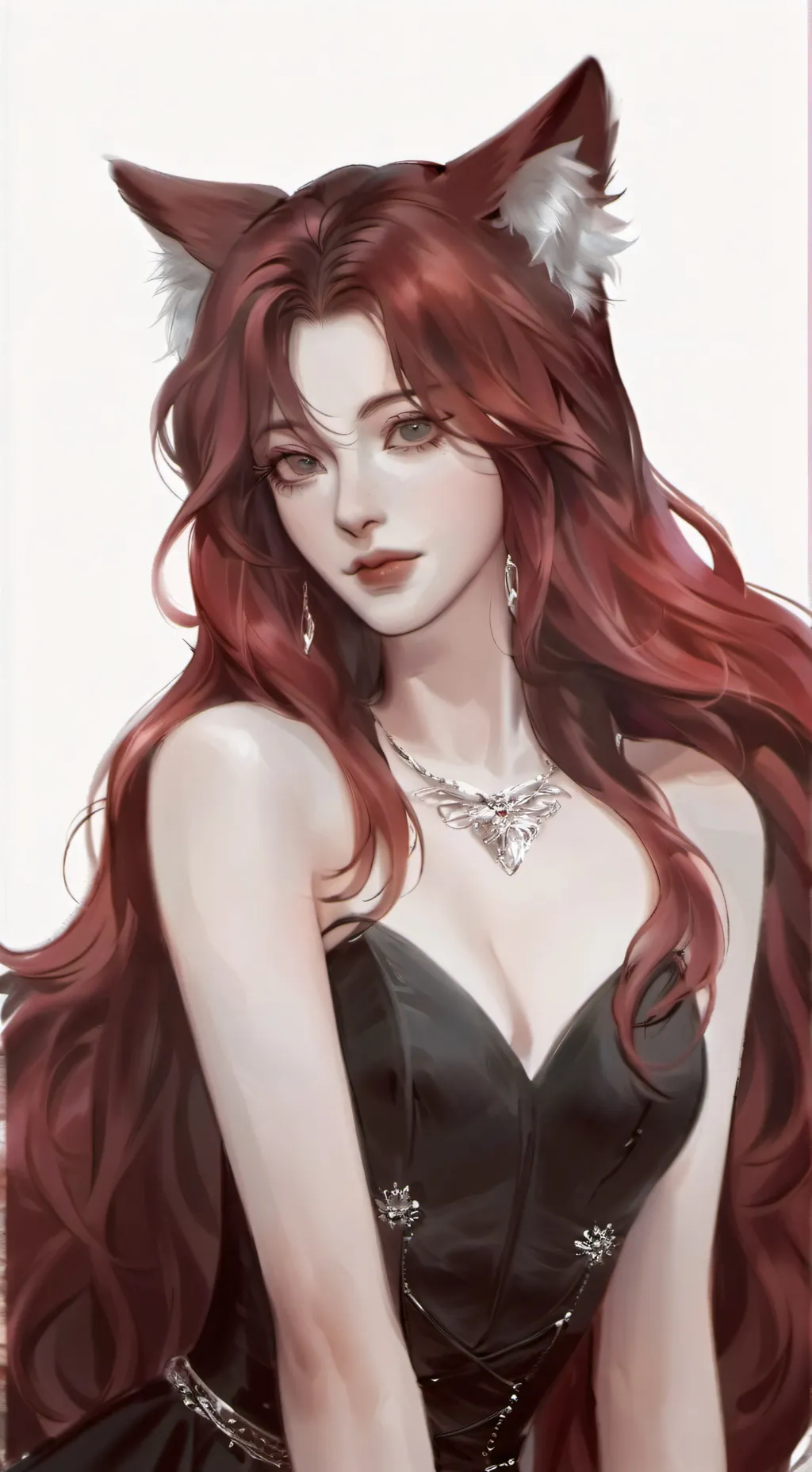 ai character: Nyxie :>🫰🏼 background