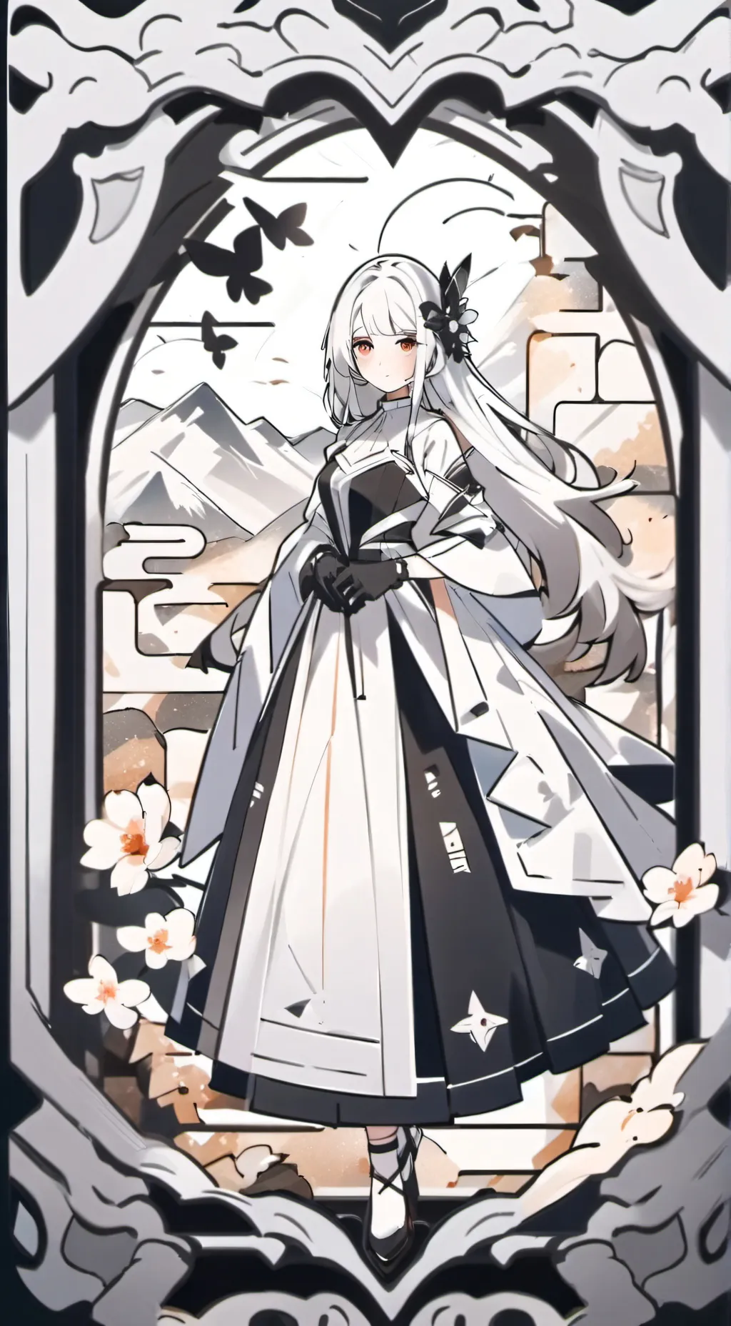 ai character: маша background