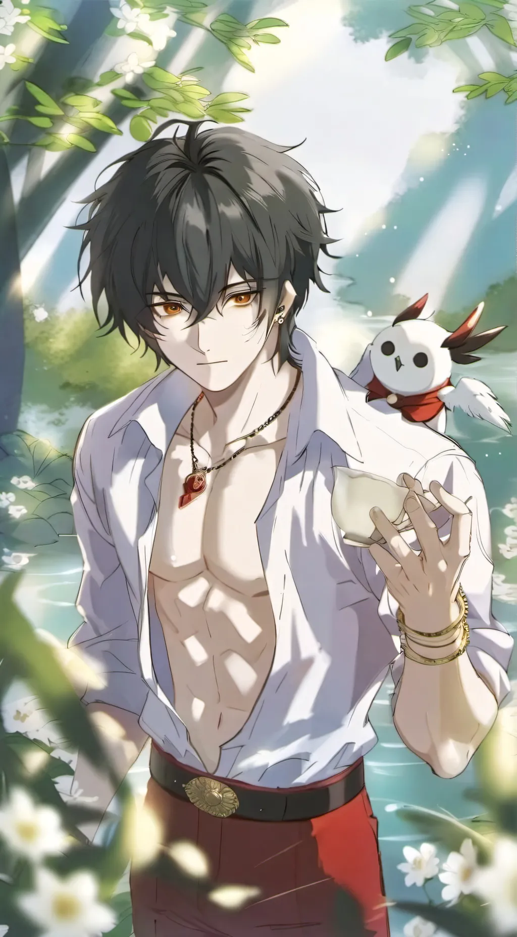 ai character: Chris background