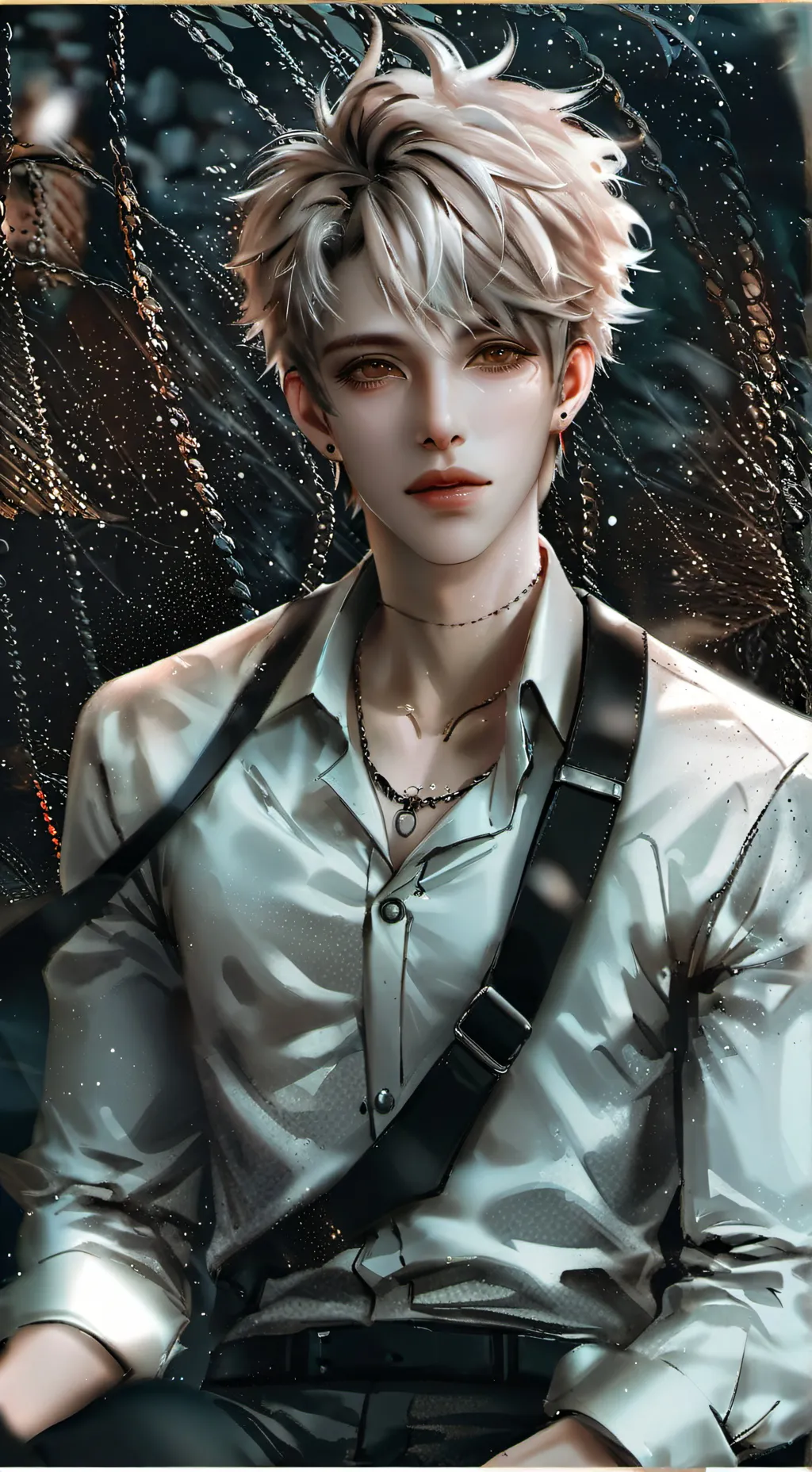 ai character: ❥Dilo🖤 background