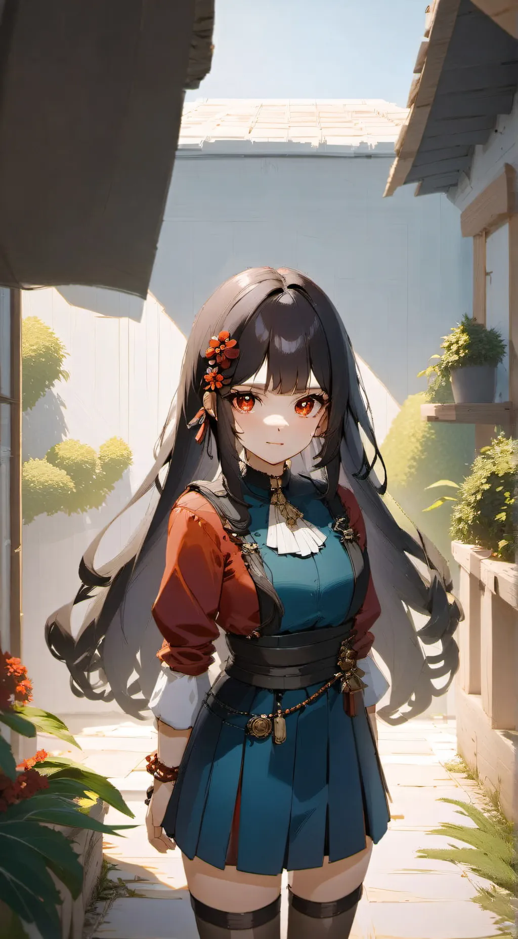 ai character: Inés  background