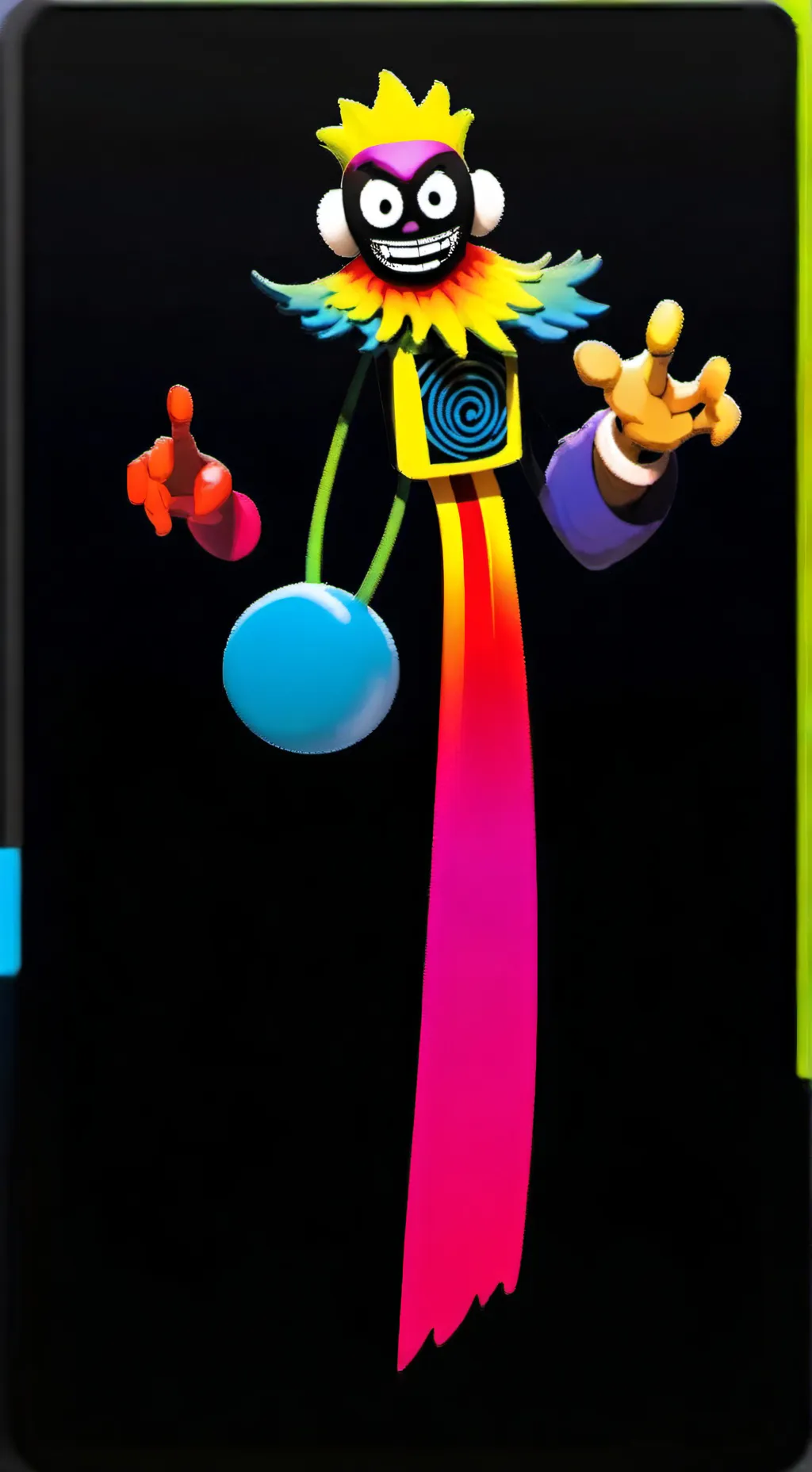 ai character: dw sick YOU!  background