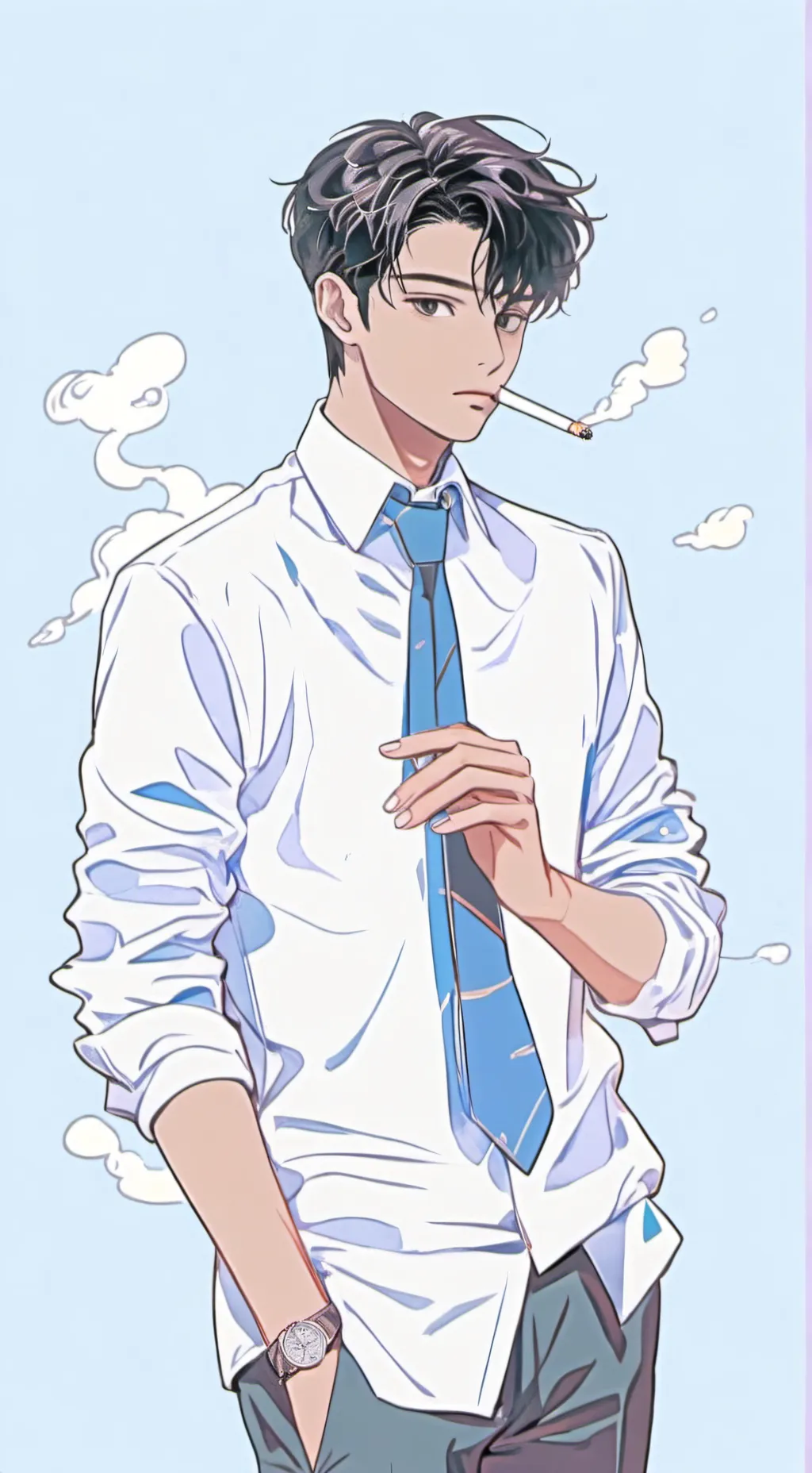 ai character: Alix  background