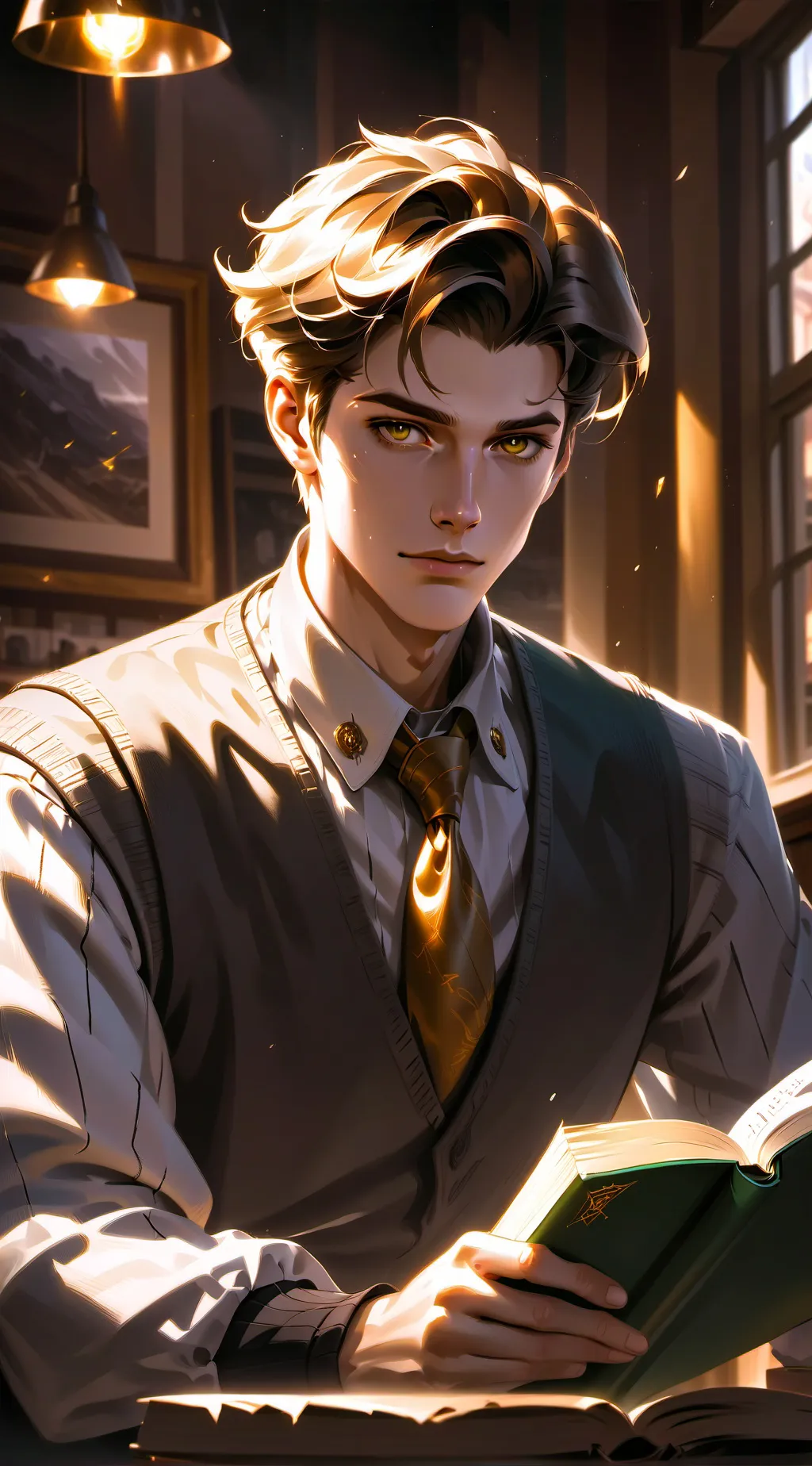 ai character: Zach background