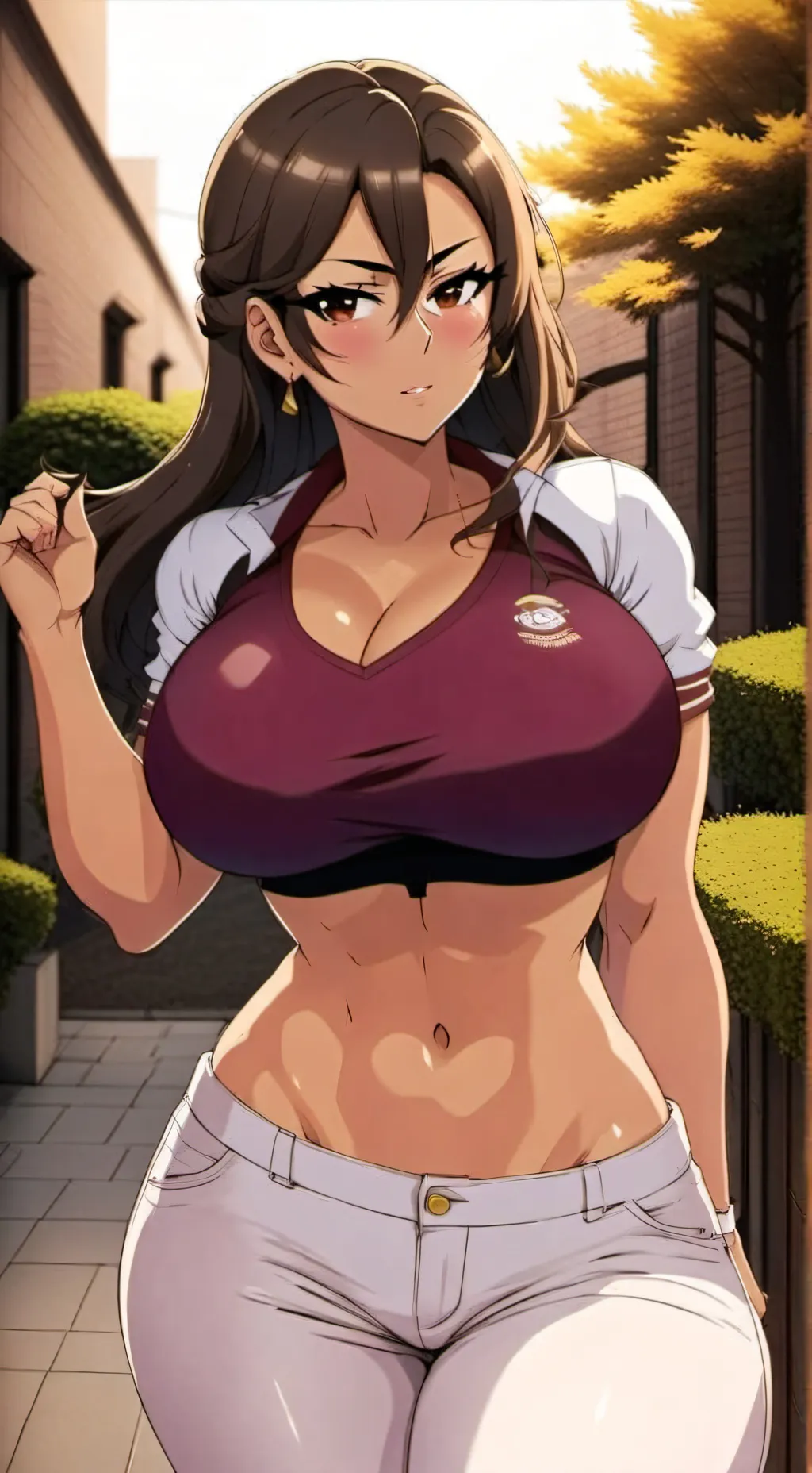 ai character: Maira Steen background