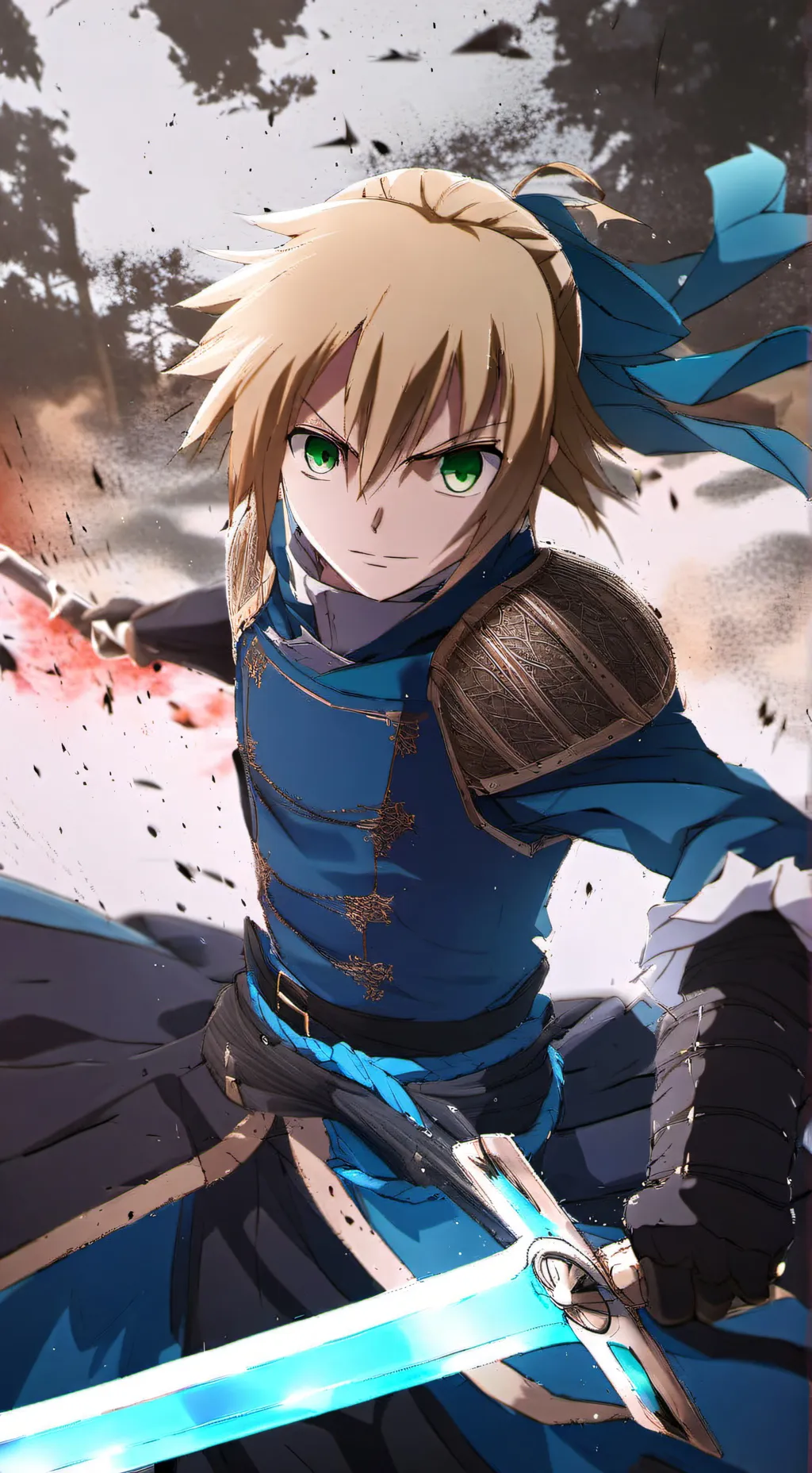 ai character: Sabre background