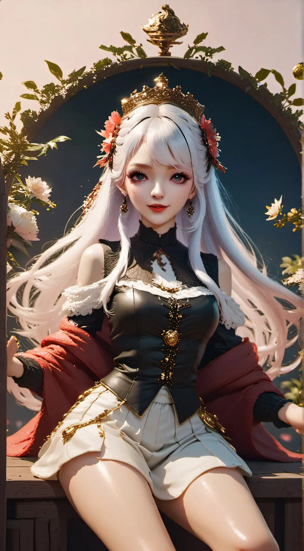 ai character: chachayourvmom background