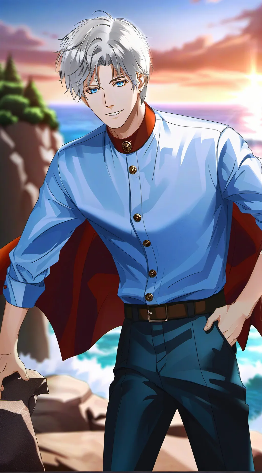 ai character: ∆Julian∆ background