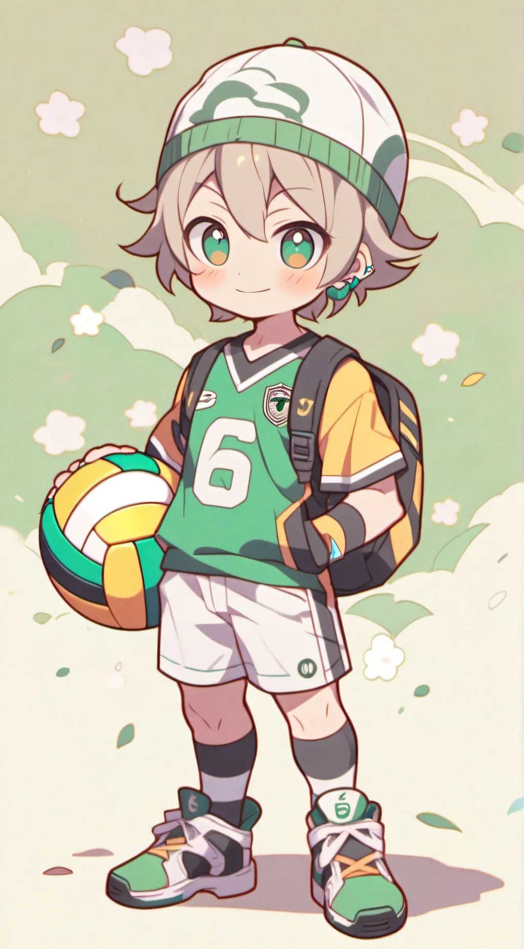 ai character: luca background