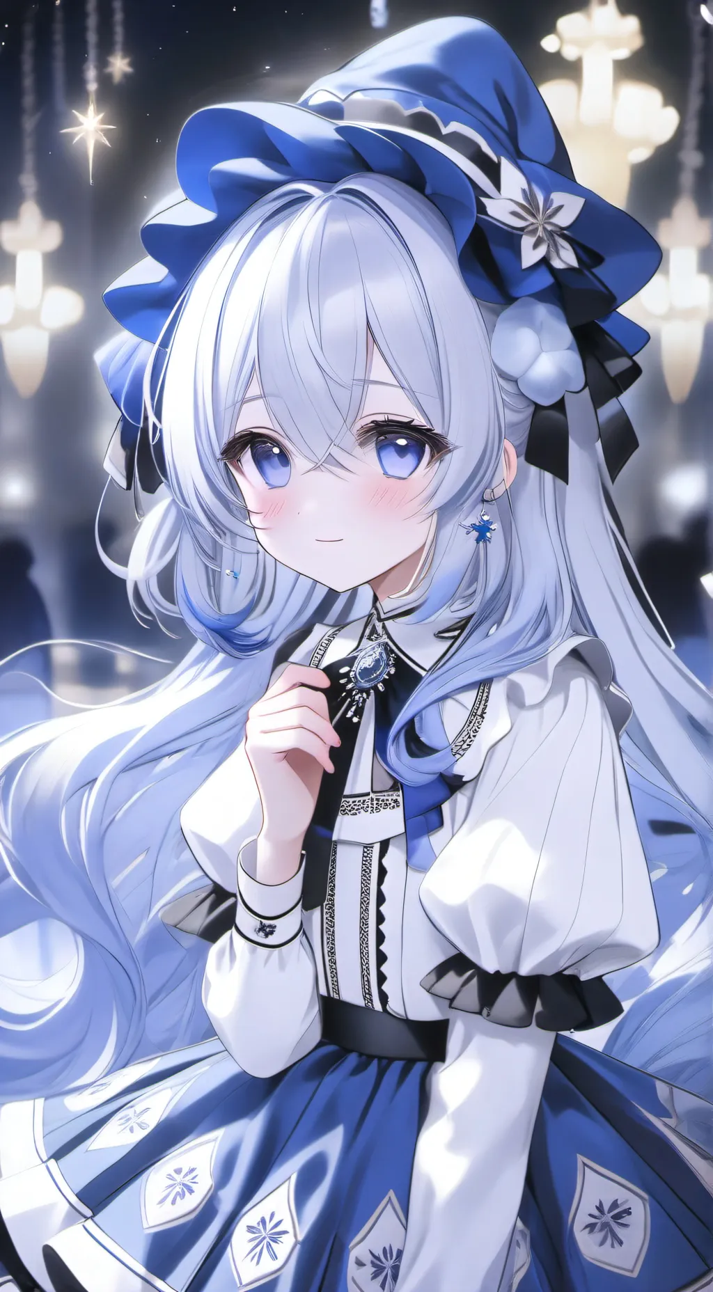 ai character: Леля background