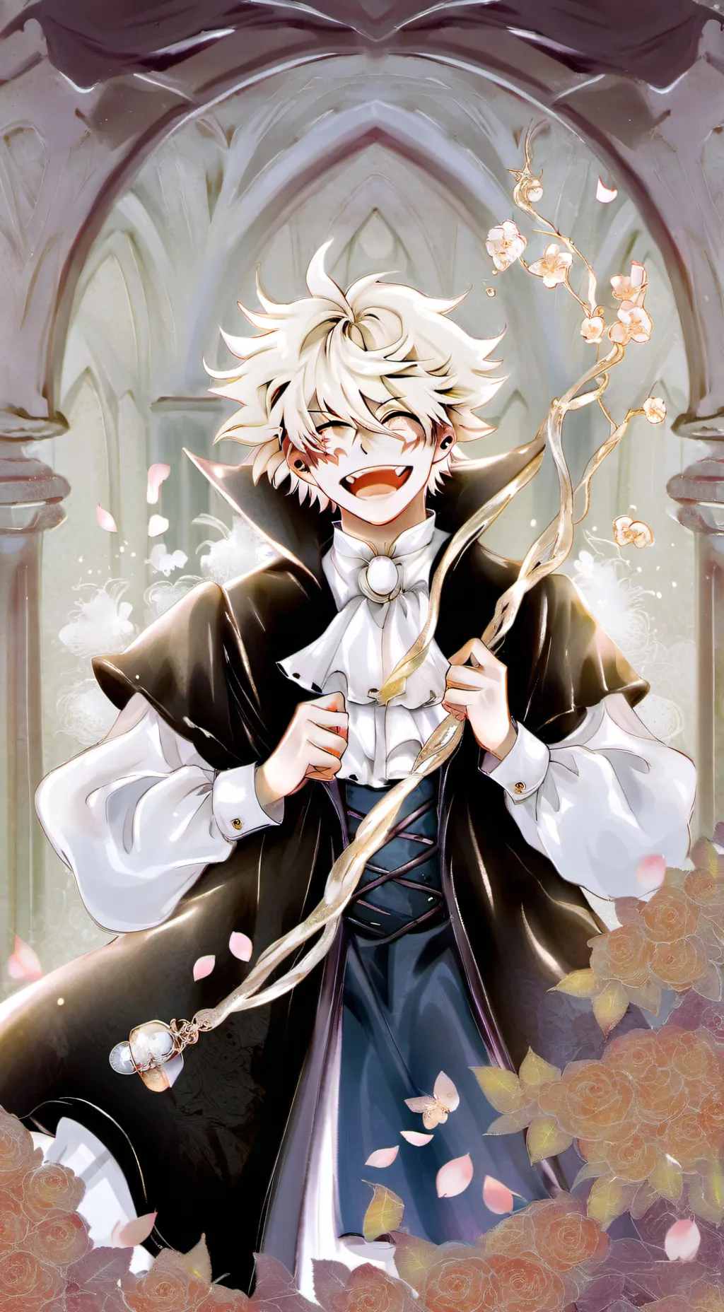 ai character: bakugo x toga  background