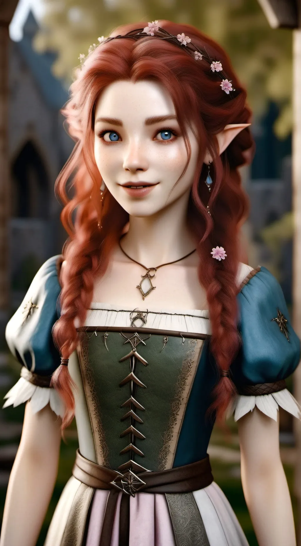 ai character: Elvina background